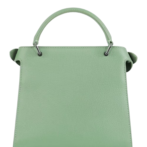 Lutece Mini Grained Leather Bag
